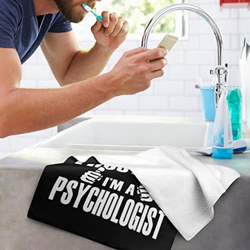 Повярвайте Ми, аз съм Психолог, Кърпа за миене на съдове 28.7 x 13.8, Кърпички За лице От най-добрите Влакна, Высокоабсорбирующие Кърпи, Кърпи за Ръце