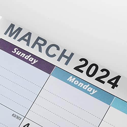 Стенен календар ABOOFAN 2023-2024 Юли 2023 – декември 2024 Календар за 18 месеца с дати по юлианския календар