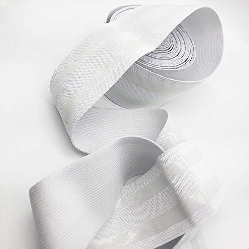 Нескользящая Силиконова Еластична лента за захващане в различни стилове за Шиене на дрехи 6 ярда в торба (50 мм)