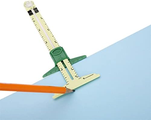 YFQHDD 5-в-1 Подвижен калибър, измервателни аксесоари за шиене, аксесоари за инструменти Направи си сам (в два размера избор) (Цвят: B-33 * 9 см)