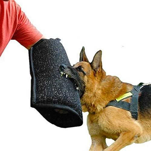 mmagicc Ръкави за дресура на кучета от ухапване, ръкав за защита на ръцете за дресура на домашни любимци, Защитни ръкави за ръце от Зебло, за да проверите за дресура на м