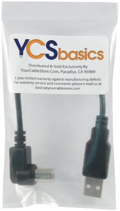 Основите на YCS 18-инчов Кабел за правоъгълен принтер /скенер USB 2.0