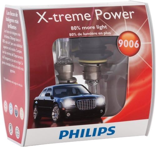 Лампа с нажежаема жичка Philips H7 X-treme Power за фарове, комплект от 2