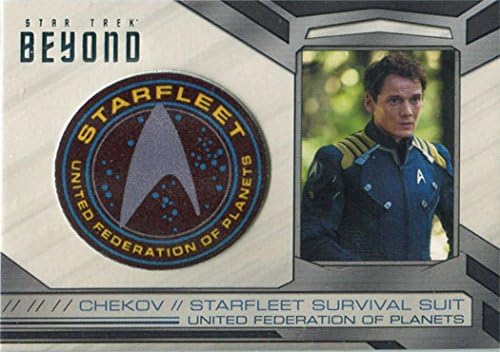 Star Trek Beyond BP7 Чехов е Точно Копие на Кръпка - карта за Оцеляване Костюм Звездния Флот