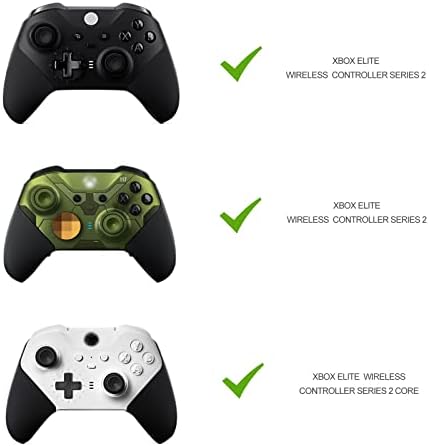 Аксесоари за Xbox Elite Controller Series 2 - Метални остриета и джойстици, Съвместим с Xbox One Elite Sries 2 Core, В комплект компоненти са включени 4 джойстик, 4 остриета, 1 Dpad (розов и сребри