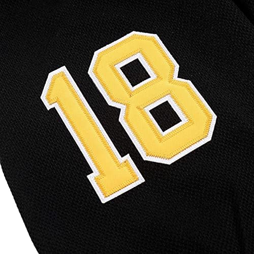 Бостън Хепи Гилмор #18 Адам Сандлър 1996 Филм Хокейна Риза С Бродирани Букви и цифри S-XXXL