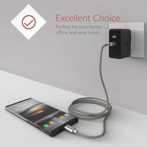 Стенно зарядно устройство Копнеж USB-C с мощност 45 Вата захранване на PD за iPhone 12, Samsung Galaxy, iPad