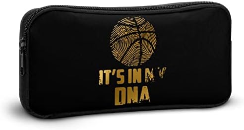 Баскетбол-това е Моята ДНК молив случай за Моливи Чанта За Химикалки в Кутия с Органайзер За Съхранение на Канцеларски Материали