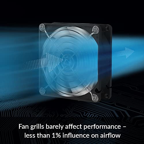 ARCTIC Fan Grill 140 мм - Решетка на вентилатора от корпуса на процесора, изработени от никелиран стомана, прозрачен