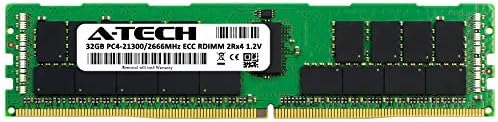 Подмяна на памет A-Tech 32 GB за Cisco UCS-MR-X32G2RS-H |DDR4 2666 Mhz PC4-21300 2Rx4 1.2 ECC RDIMM Регистриран 288-пинов модул с памет DIMM