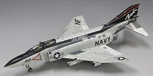 Тънка форма 1/72 Серия самолети на ВМС на САЩ F-4J Боец Midway 1978 Лимитирана серия Пластмасов Модел 72743 Сив Цвят