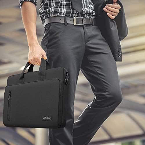 Чанта за лаптоп KIZUNA, 13.3-инчов Компютър на портфейла През рамо, калъф-Месинджър, Чанта за MacBook Air